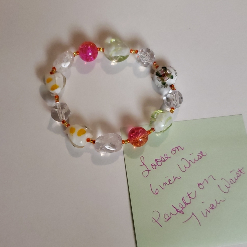 7 inch wrist stretch bracelet